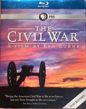 The Civil War PBS Ken Burns Blu-ray Disc, 6-Disc Set, 25th Commemorative Edition